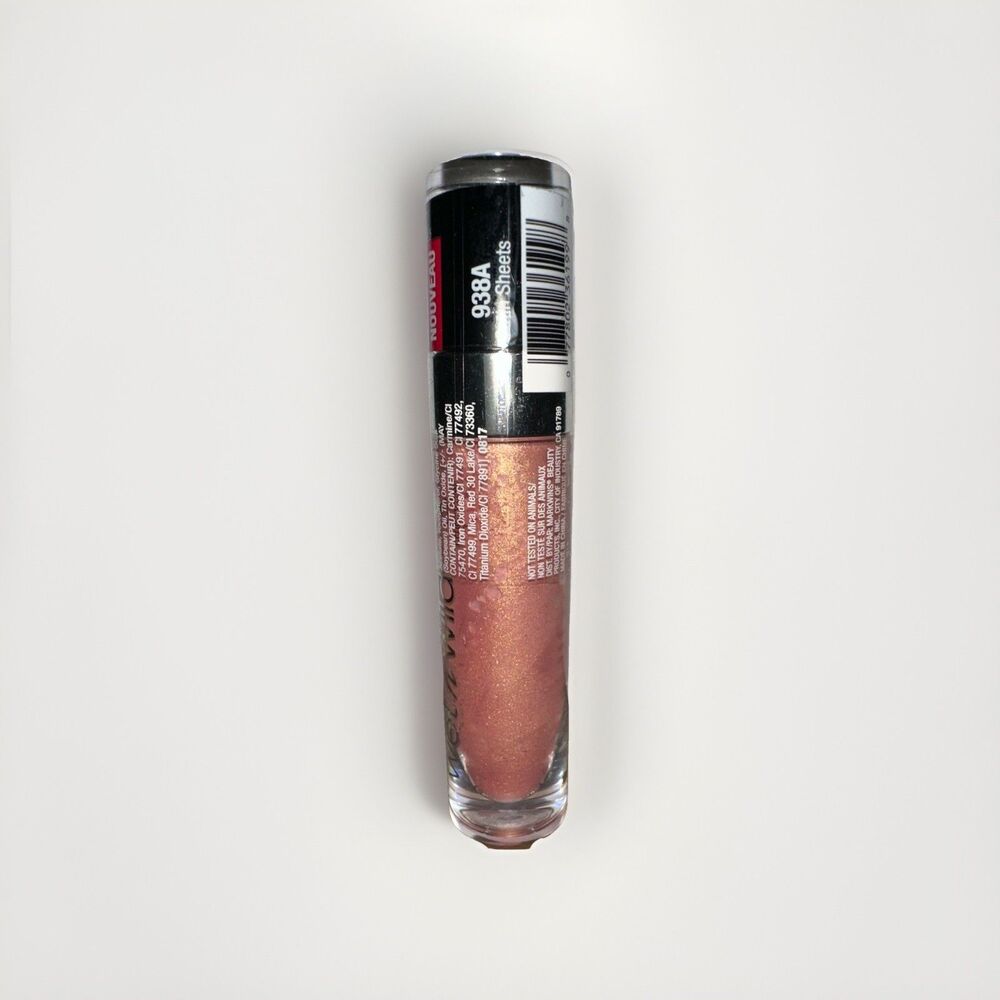 Wet n Wild MegaLast Liquid Catsuit Metallic Lipstick 938A Satin Sheets RARE